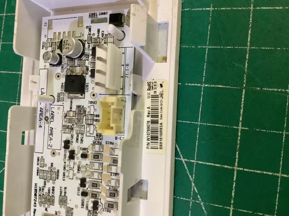 KitchenAid W10677118 Refrigerator Control Board AZ195017 | NR300