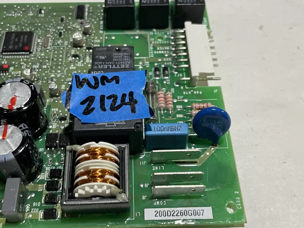GE Hotpoint 200D2260G007 EBX1005G01 Refrigerator Control Board AZ141289 | Wm2124