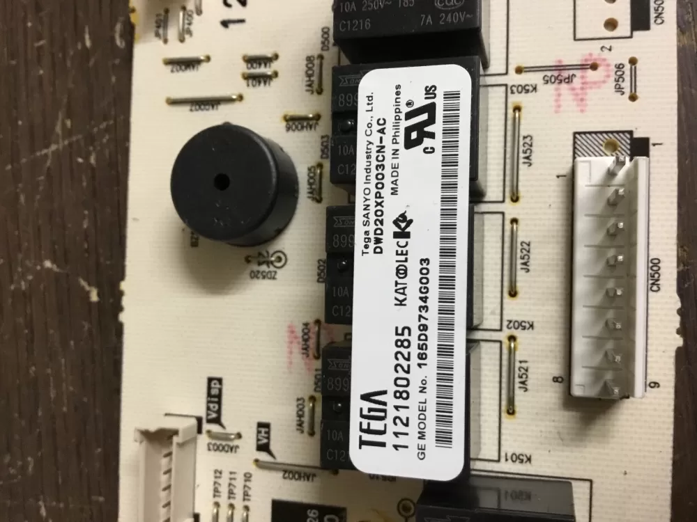 GE 165D9734G003 Dishwasher Control Board AZ21955 | NR122