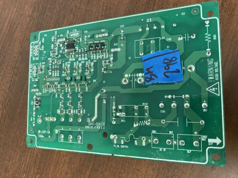 Samsung DA41-00614F DA41-00411B Refrigerator Control Board AZ35718 | BK298