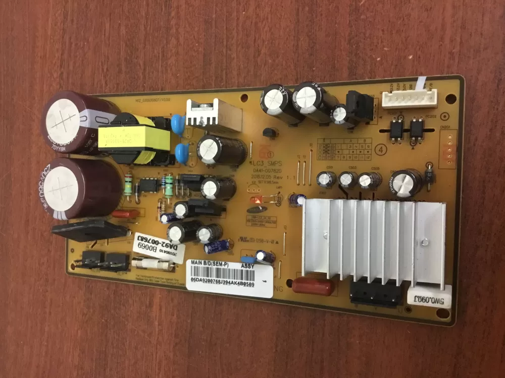 Samsung DA92-00768J Refrigerator Control Board