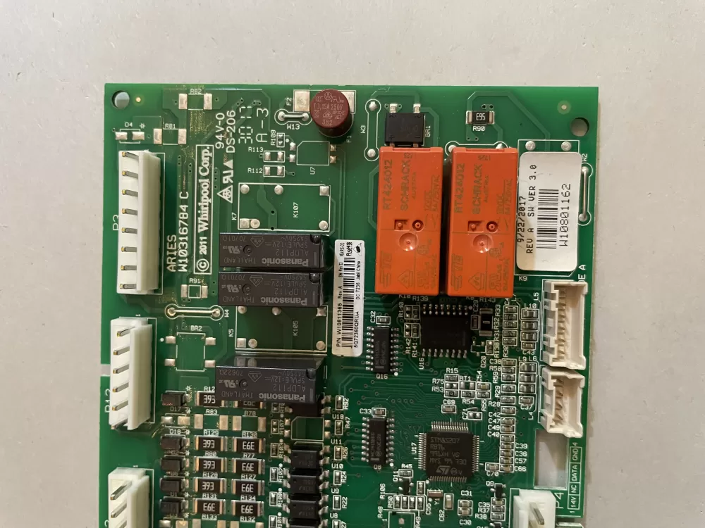 Whirlpool W10675033 W10801162 Refrigerator Control Board AZ153873 | KM2513