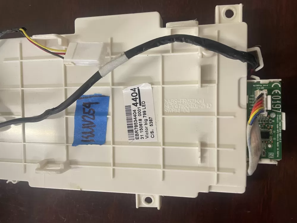 LG EBR78534404 Washer Control Board AZ32526 | KMV254