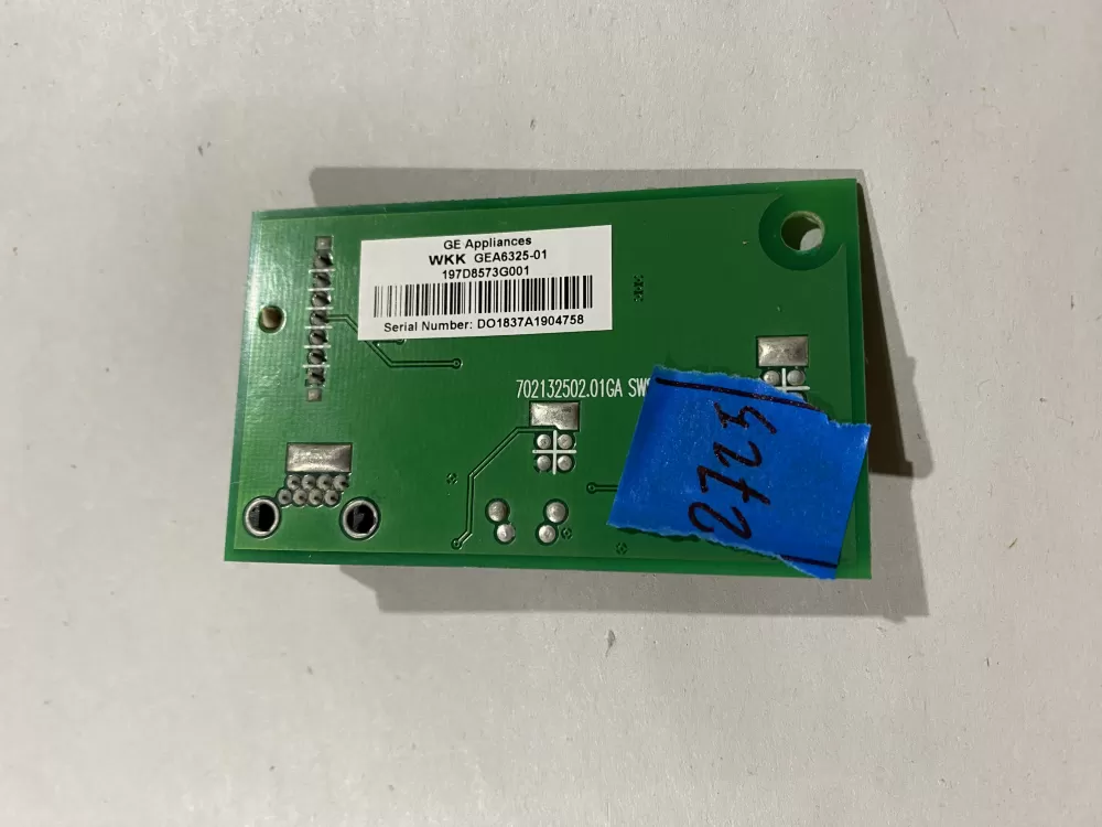 GE 197D8573G001 Refrigerator Control Board Humidity AZ186011 | BK2725
