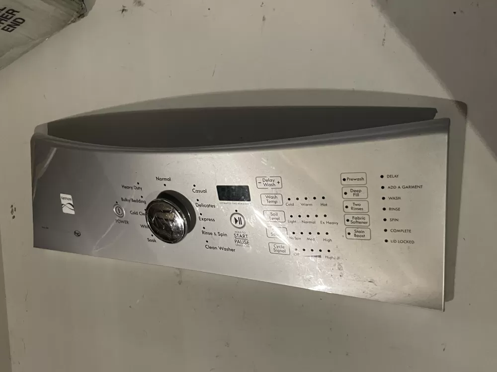Kenmore W10643917 Washer Control Board Touchpad Panel AZ33080 | Wmv362