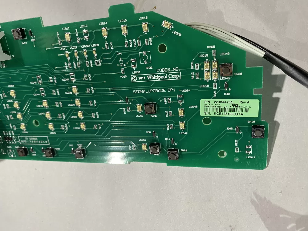 Whirlpool W10544205 WPW10536854 W10536854 Washer Control Board AZ190026 | BK68