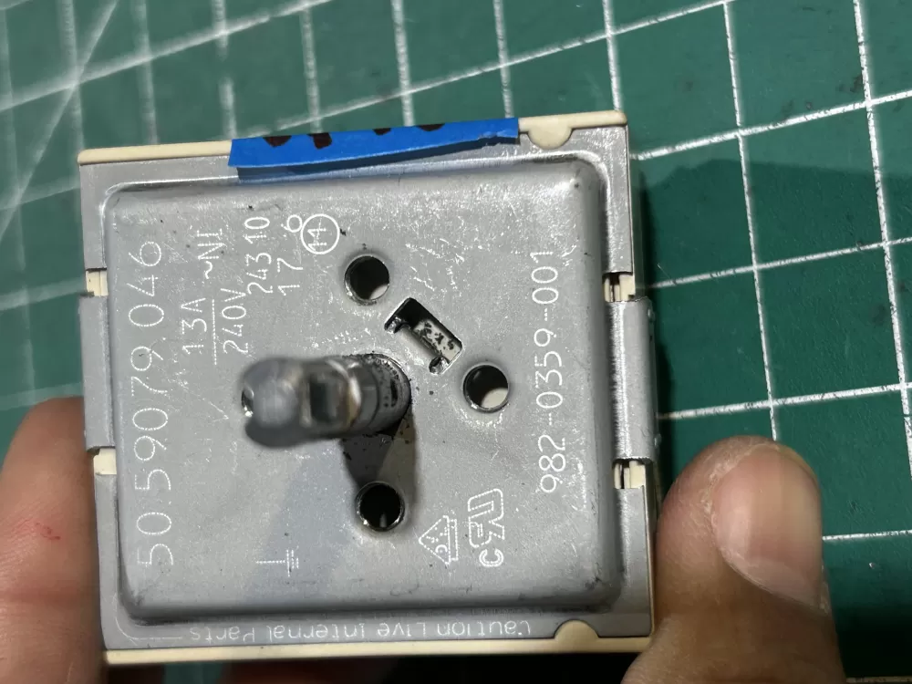 AZParts 982-0359-001  50.59079.046 Range Surface Burner Switch