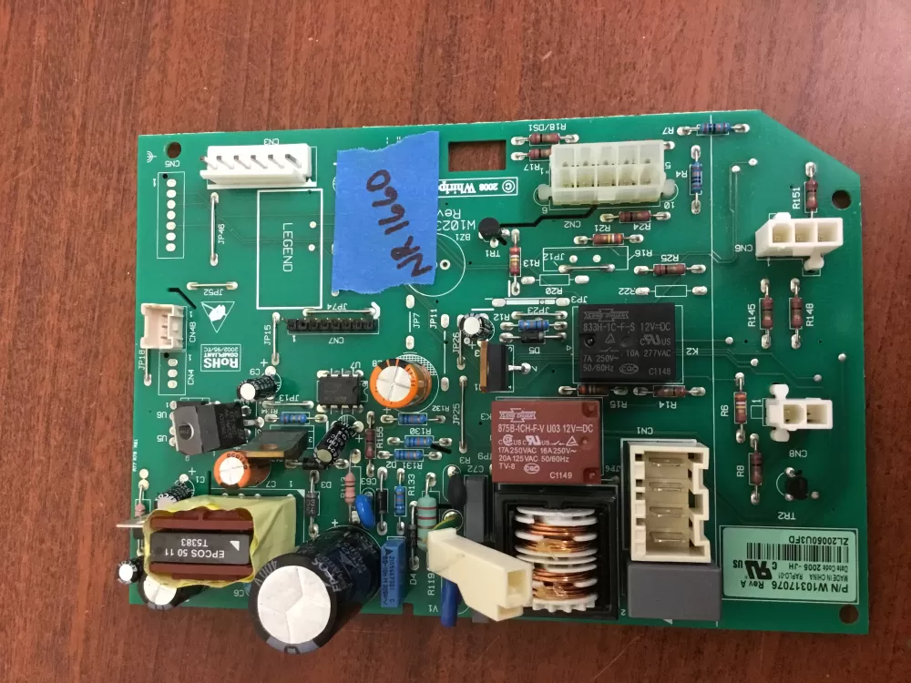 Whirlpool Kenmore W10205552 Refrigerator Control Board AZ30936 | NR1660