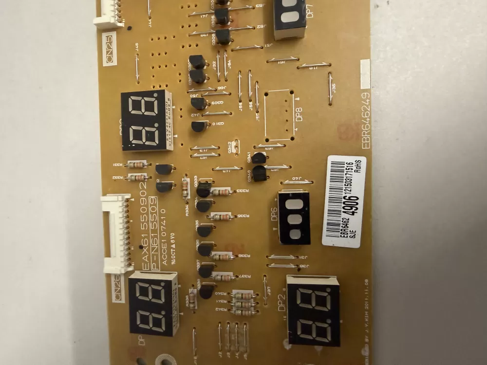 LG EBR64624906 Range Control Board AZ231630 | KM422