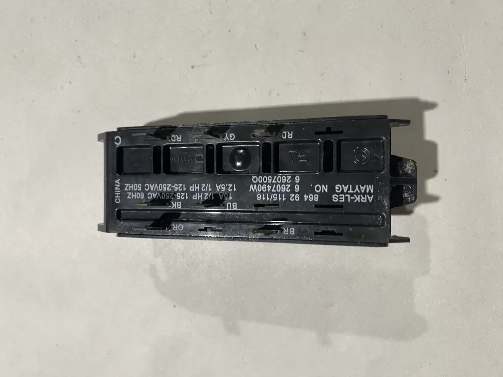 Maytag 6 2607490W Washer Speed Switch AZ128046 | BK2300