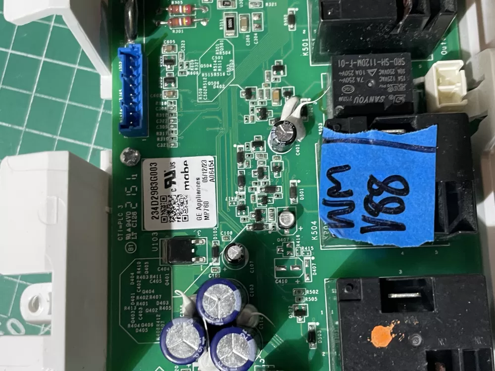 GE 234D2983G003 Dryer Control Board AZ196375 | Wmv88