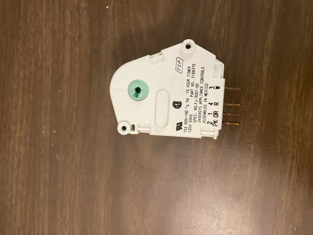 Whirlpool Kenmore W10822278 Refrigerator Defrost Timer AZ74387 | BK1642
