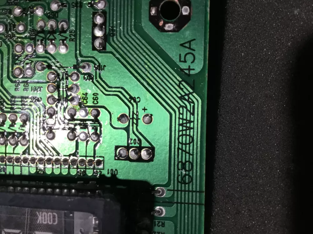 6871W2S245E LG Microwave Control Board  AZ88383 | NR1150
