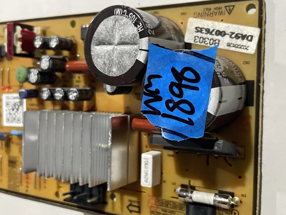 Samsung Refrigerator Inverter PCB DA92-00763S AZ227796 | Wm1989