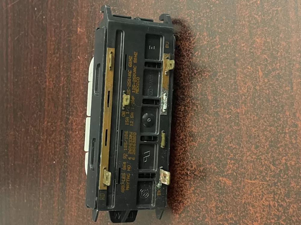 Maytag 6 2606330W Washer Push Button Selector Switch AZ93171 | KM1657