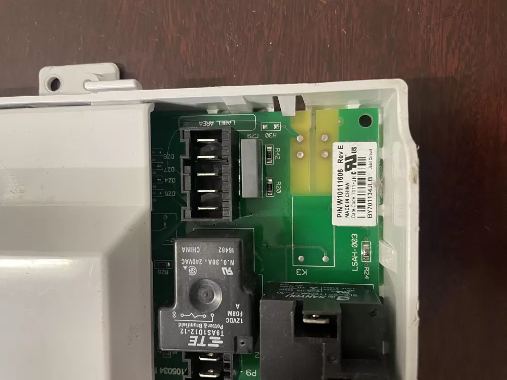 Whirlpool Maytag Kenmore W10111606 6105034 Dryer Control Board AZ50655 | KM1874
