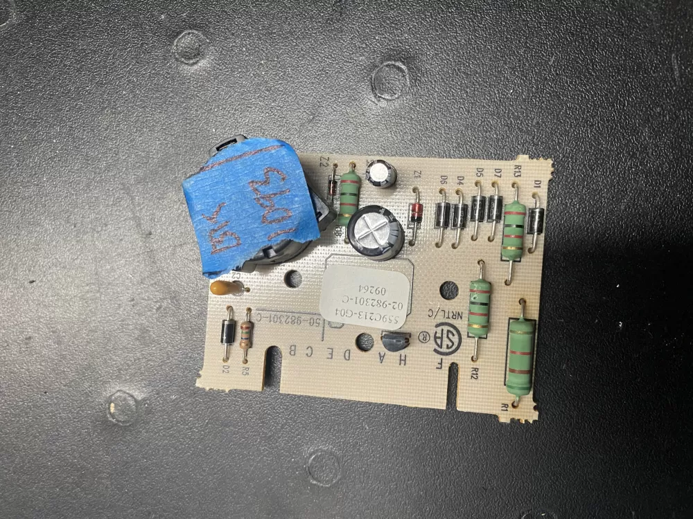 GE Dryer WE04X10102 559C213G04 Dampness Sensor Control Board AZ2255 | BK1093