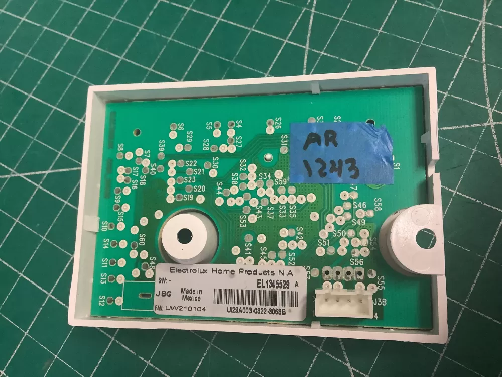 Electrolux EL1345529A Washer Control Board AZ205539 | AR1243