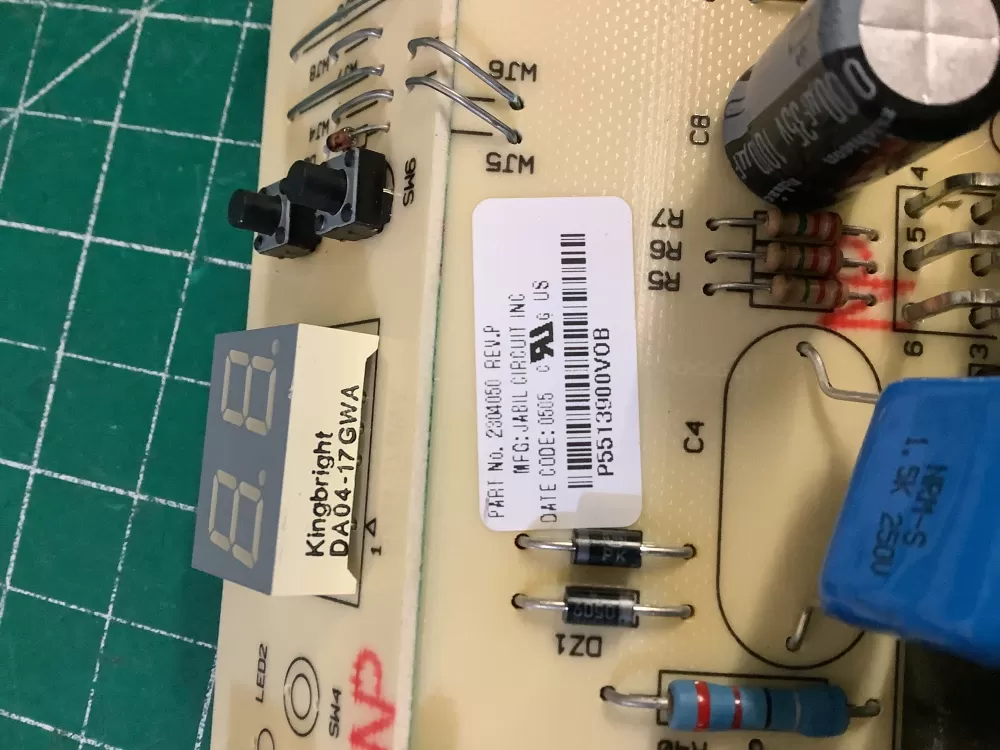 Kenmore 2304050 Refrigerator Control Board AZ198797 | NR2769