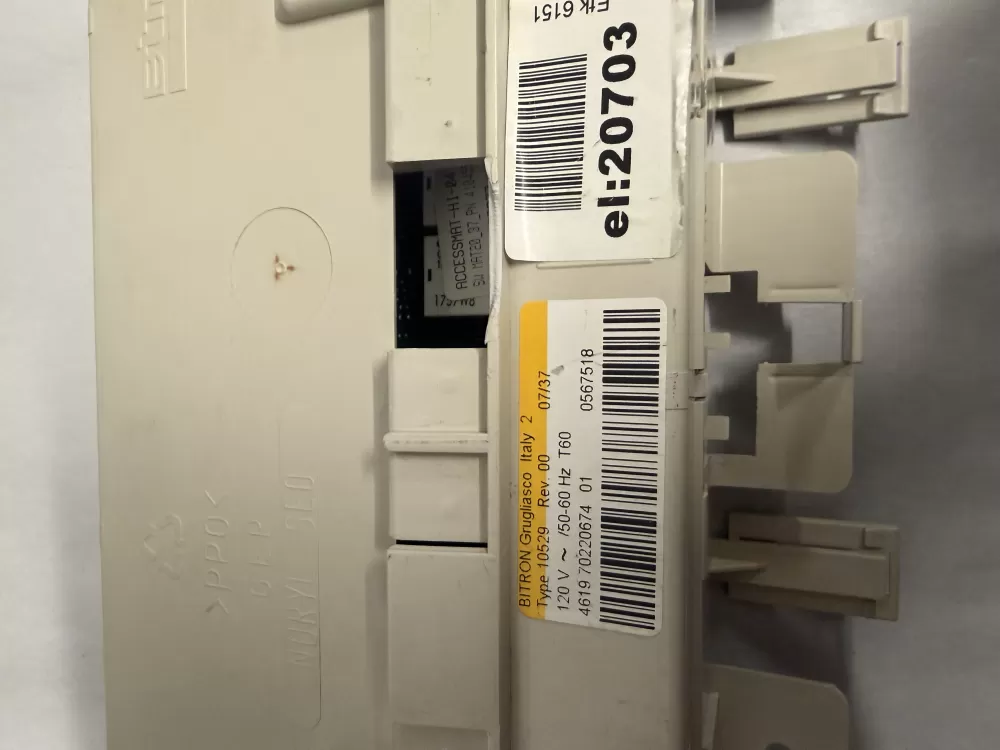 Whirlpool 4619 70220674 01 Washer Control Board CCU AZ225884 | KMV766