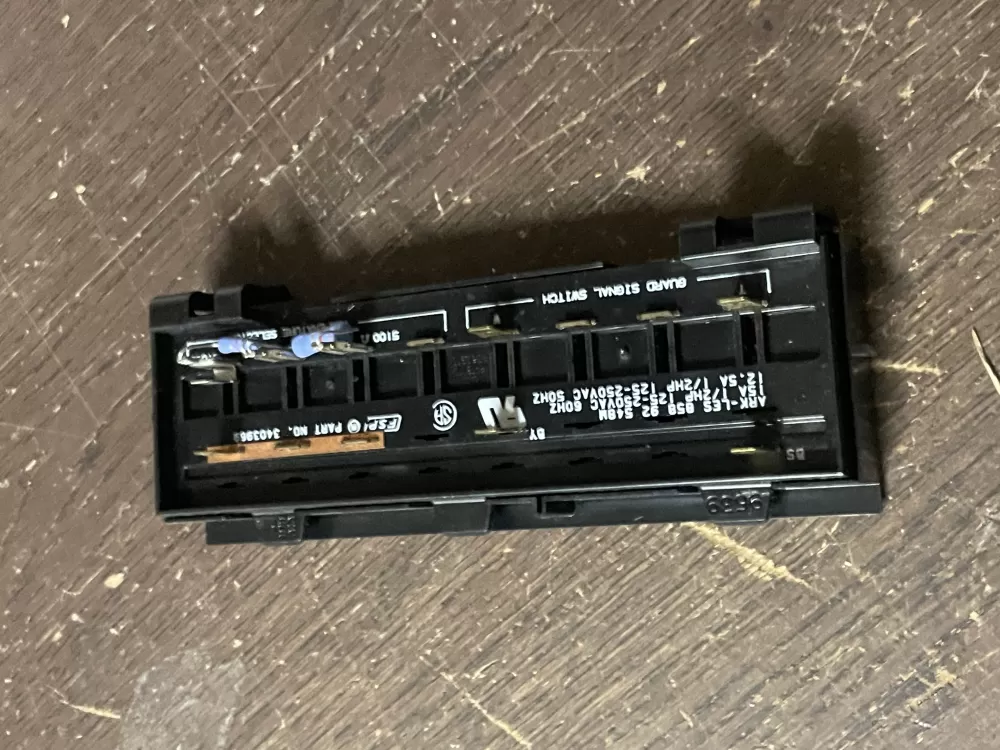 Whirlpool 3396236  AP2974933  3403969  527029  AH345471  EA345471  PS345471 Dryer Clean Touch Switch Control