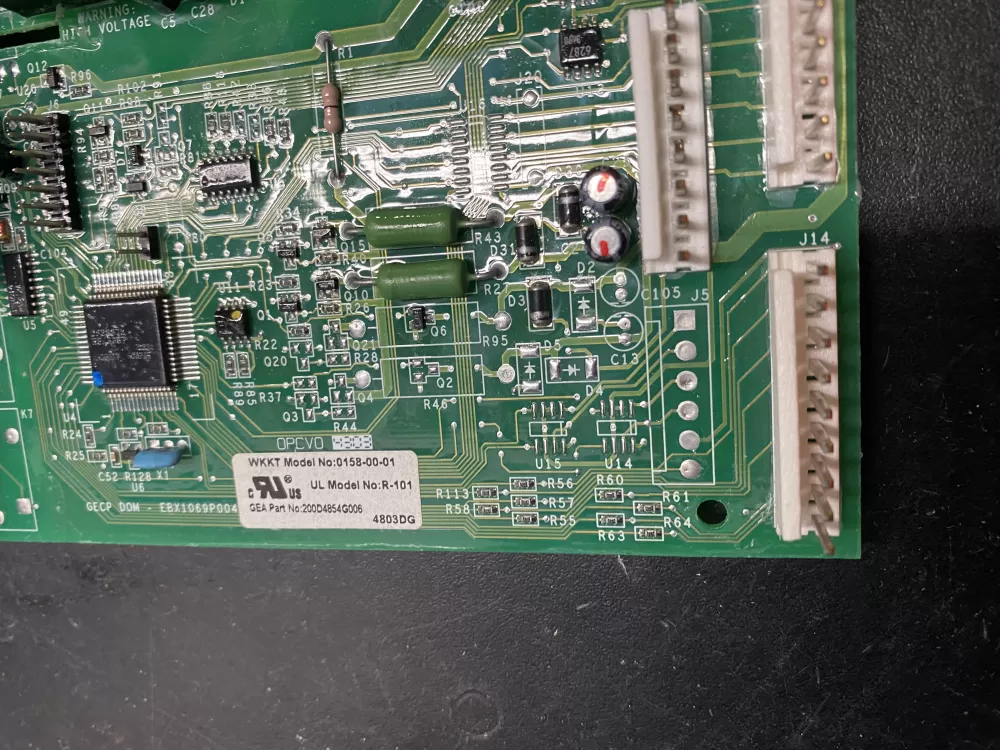 GE 200D4854G006 EBX1069P004 Refrigerator Control Board AZ19722 | BK968