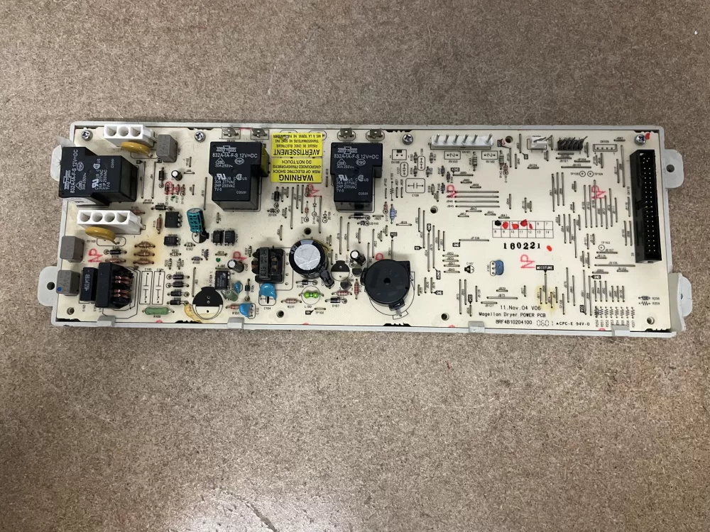 GE 212D1199G03  WE4M488  WE4M388  212D1199G01 212D1201P001 212D1199G05 WE4M488 Dryer Control Board