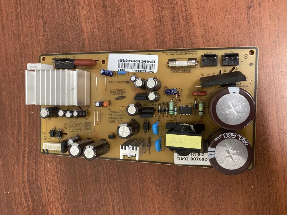 Samsung DA92-00768D Refrigerator Control Board Inverter