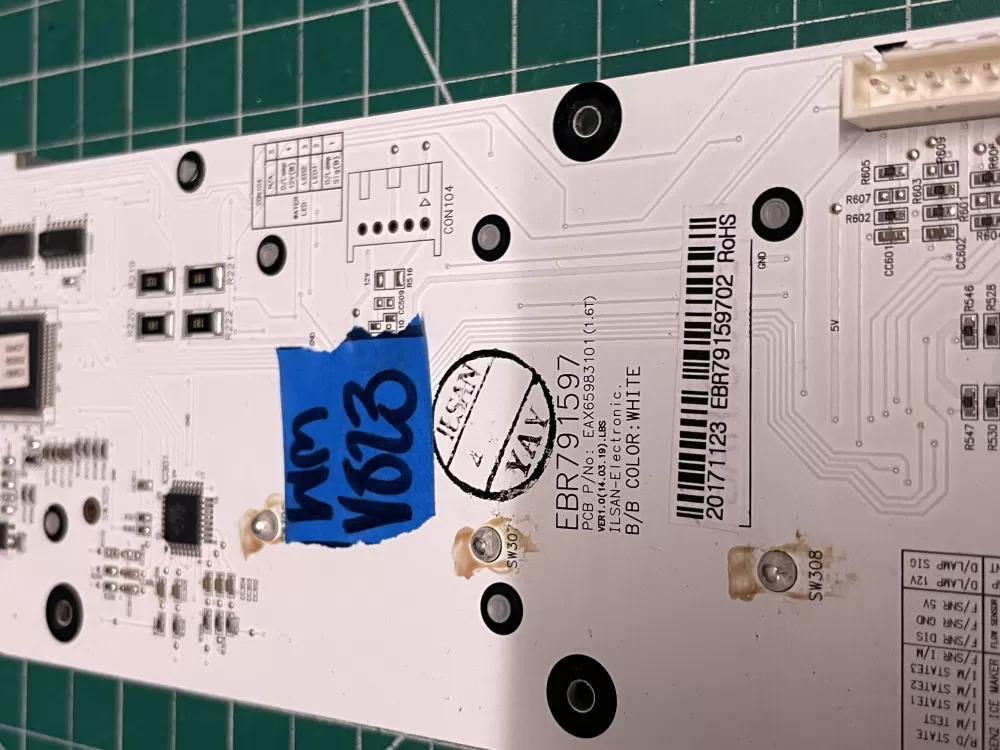 LG EBR79159702 KENMORE Refrigerator Control Board Dispenser AZ202706 | Wmv823