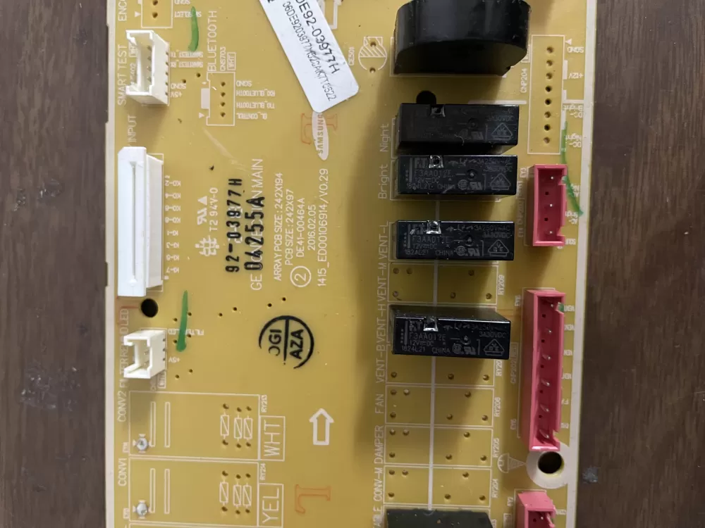 Samsung Wb56x30187 Microwave Control Board Panel AZ69856 | KM1638