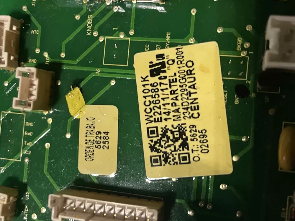 GE Hotpoint WCC101K Washer Control Board AZ28606 | WM228