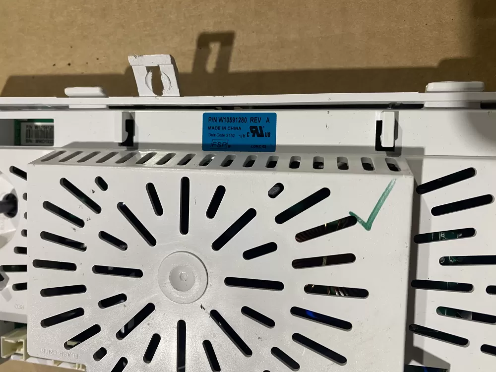 Whirlpool W10591280 Washer Control Board AZ118244 | BK2184