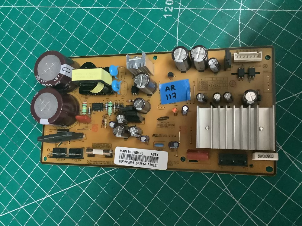 Samsung DA92 00215R Refrigerator Control Board Inverter AZ197770 | AR117