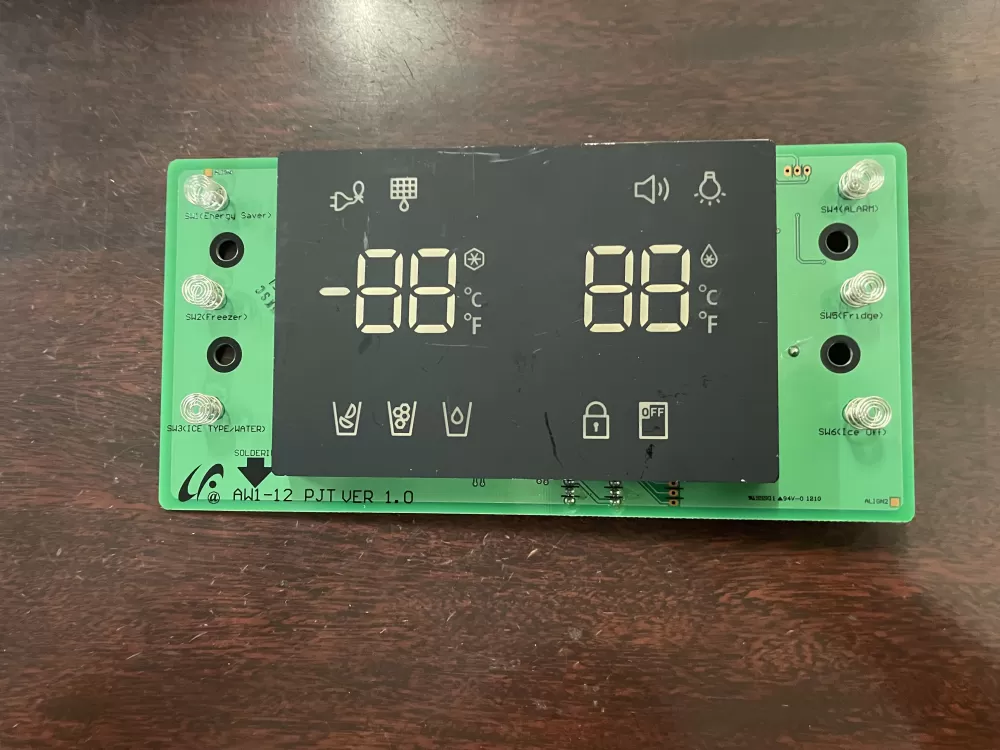 Samsung DA92-00368B  AP5620842  3969897  PS4168054 Refrigerator Dispenser UI Control Board