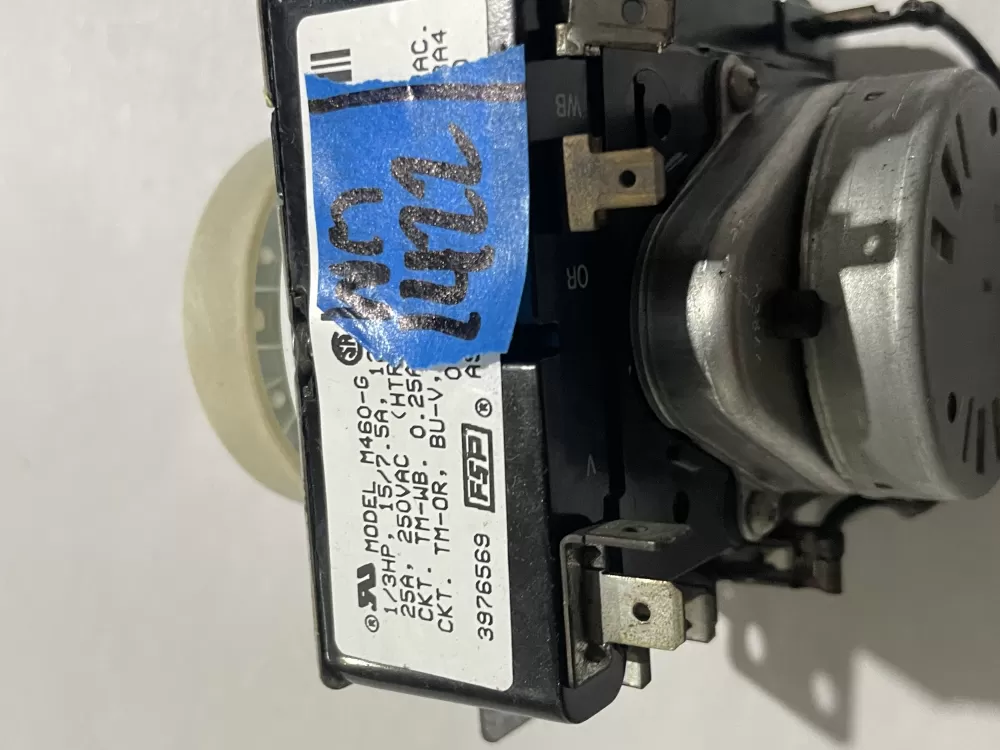 Whirlpool 3976569A 3976569 WP3976569 AP6009020 Dryer Timer AZ190791 | Wm1422