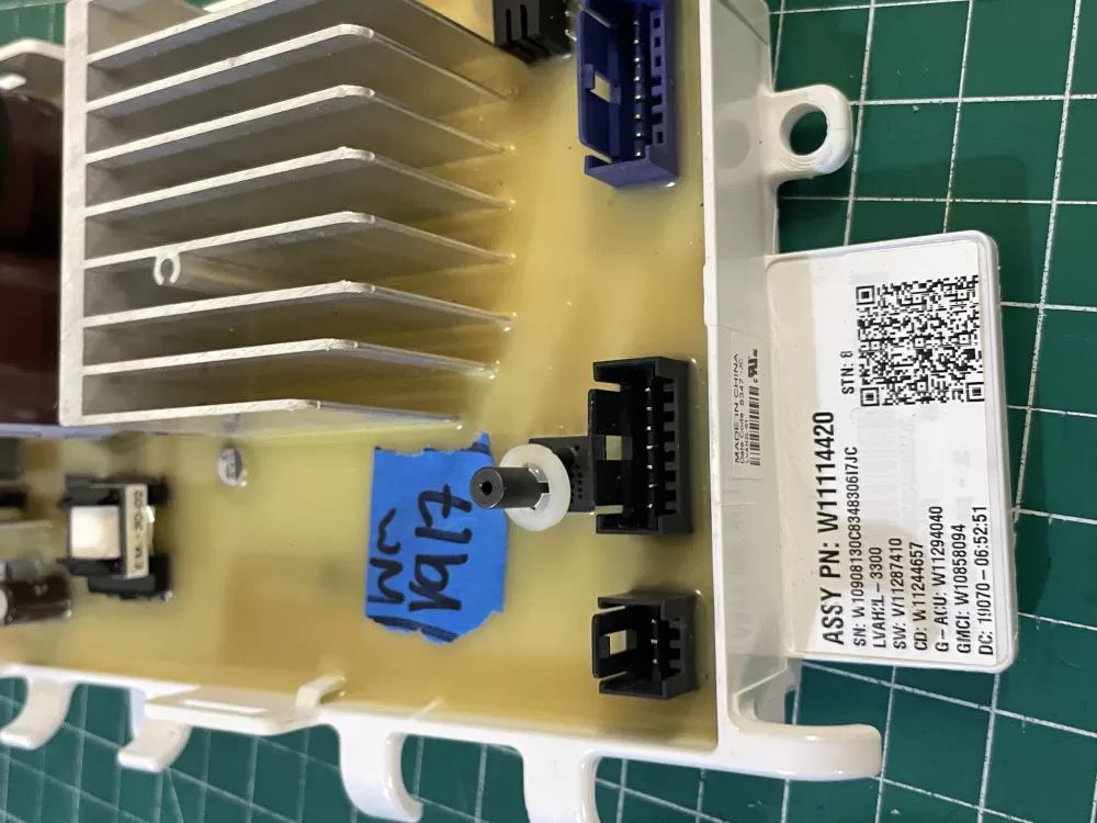 Whirlpool Maytag W11114420 W11266624 Washer Control Board AZ206918 | Wmv917
