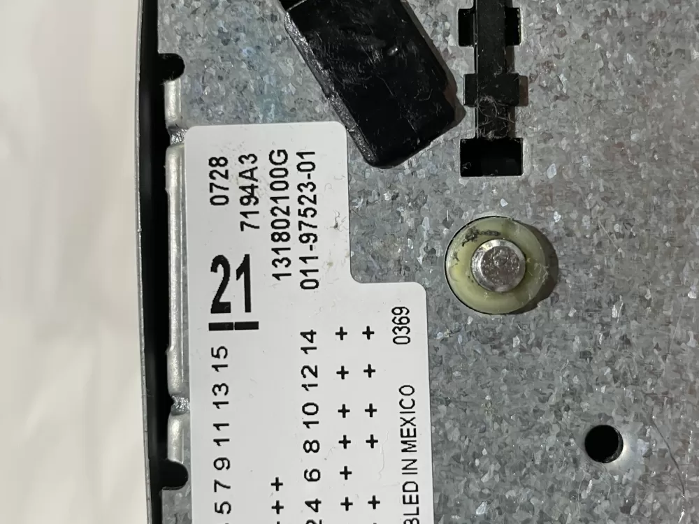 GE Frigidaire Kenmore Electrolux 131802100G Washer Timer AZ140256 | Wm2352