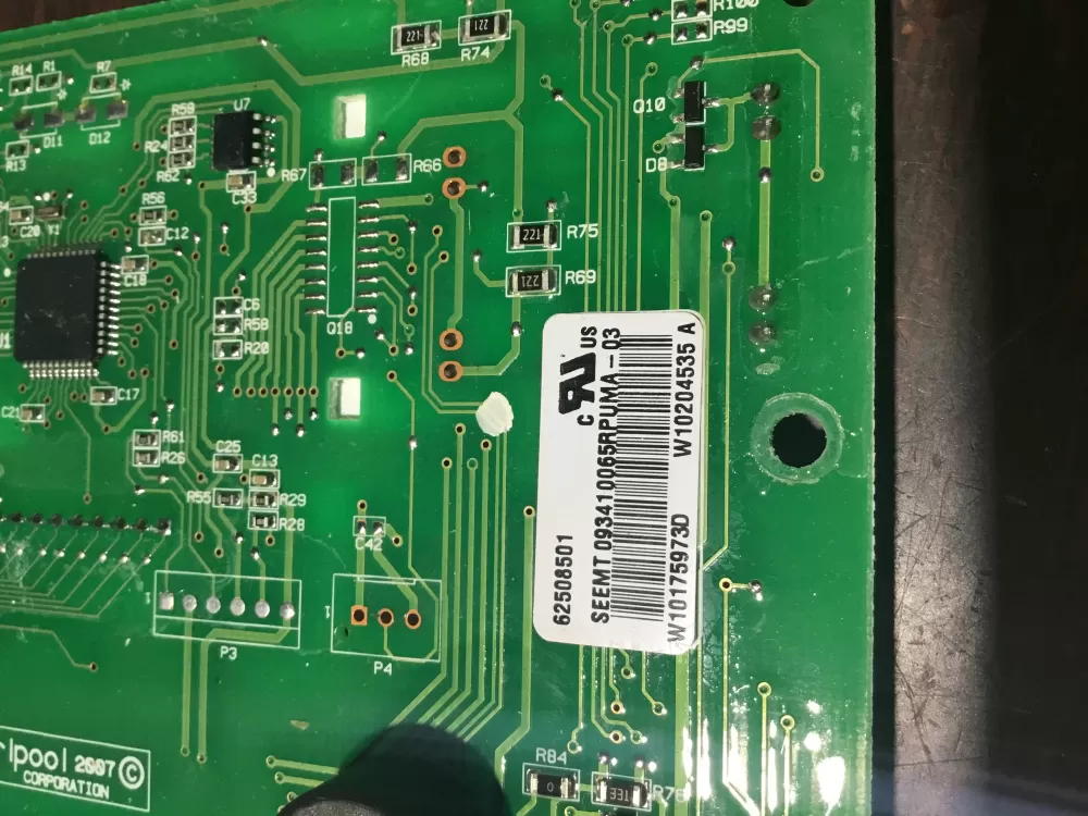 Whirlpool w10136787 Refrigerator Control Board Dispenser Panel AZ69828 | NR1066