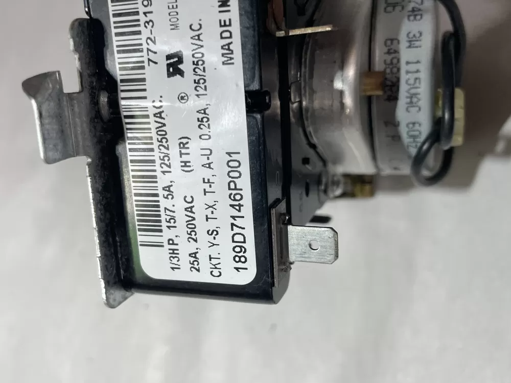 GE General Electric Kenmore 189D7146P001 Dryer Timer AZ199796 | Wm2780