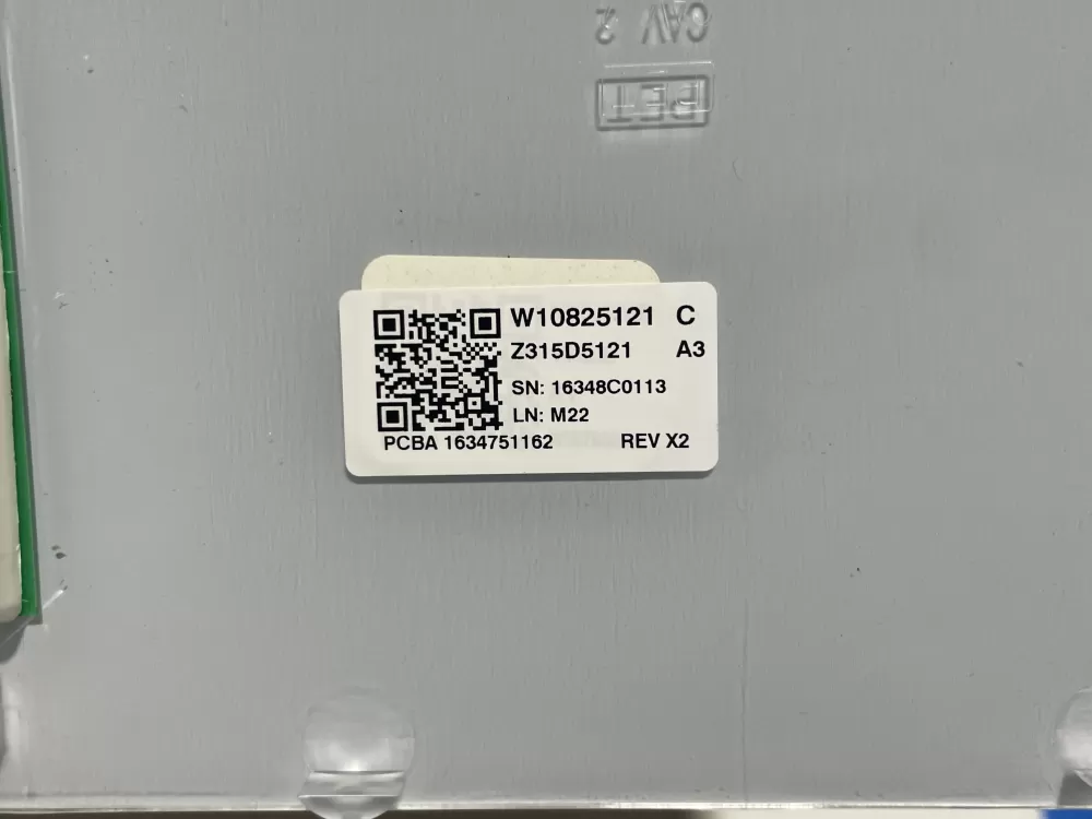 Whirlpool Maytag W10783693 W10825121 Dryer Control Board Panel AZ144934 | Wmv530