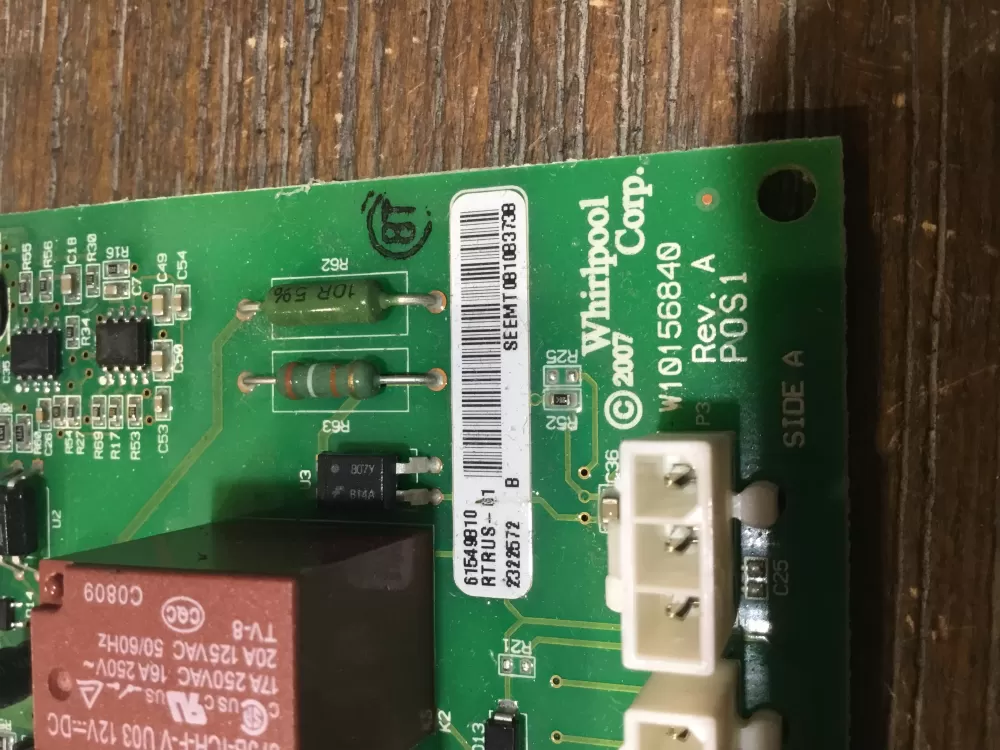 Whirlpool Maytag W10259855 Refrigerator Control Board AZ52392 | NR1878