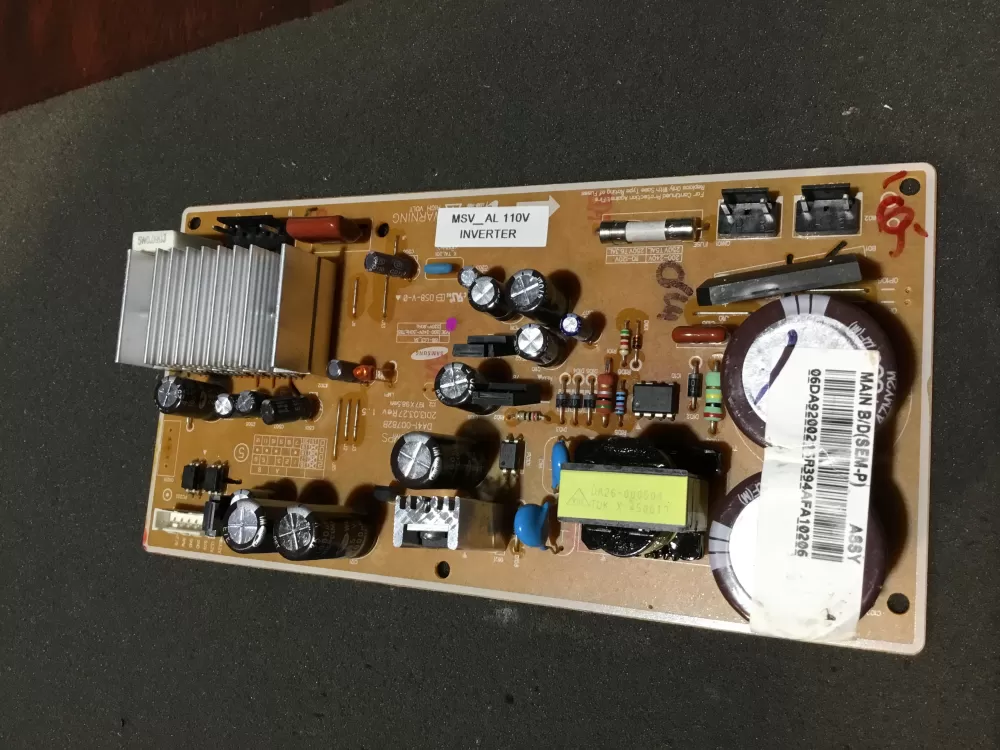 Samsung DA92-00215R Refrigerator Inverter Control Board AZ89957 | NR792