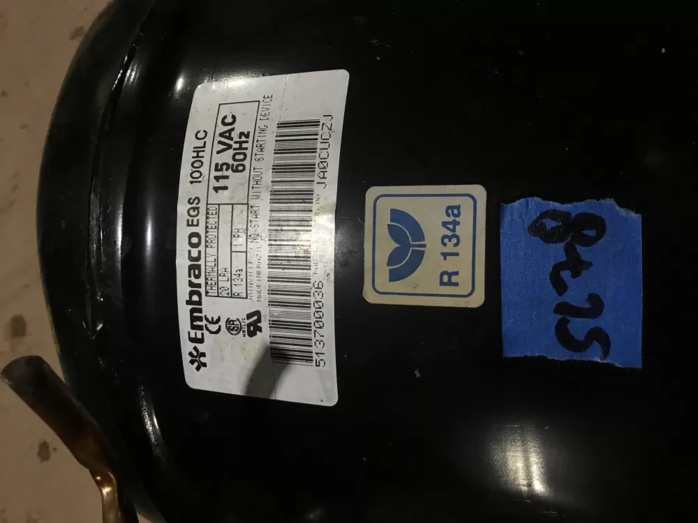 Frigidaire 218894802 Refrigerator Compressor AZ97380 | Sl78