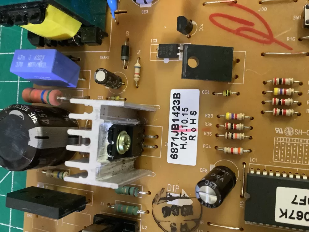 LG Kenmore 6871JB1423B AP4439541 Refrigerator Control Board AZ195011 | NR300