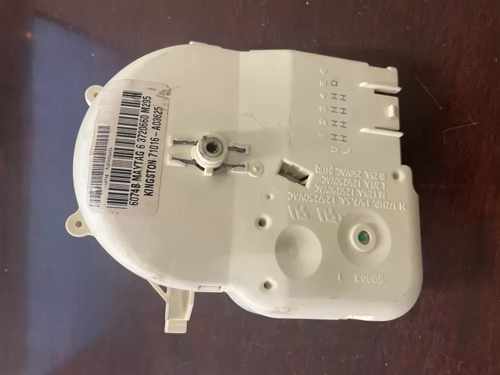 Maytag 6 3720660 Dryer Timer 6 3720660 AZ37683 | KM238