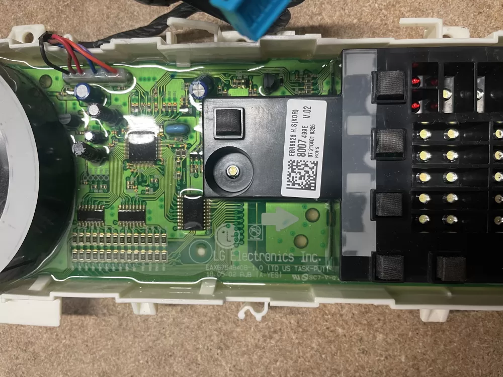 LG EBR86268007 Dryer Control Board Panel AZ12960 | KMV137