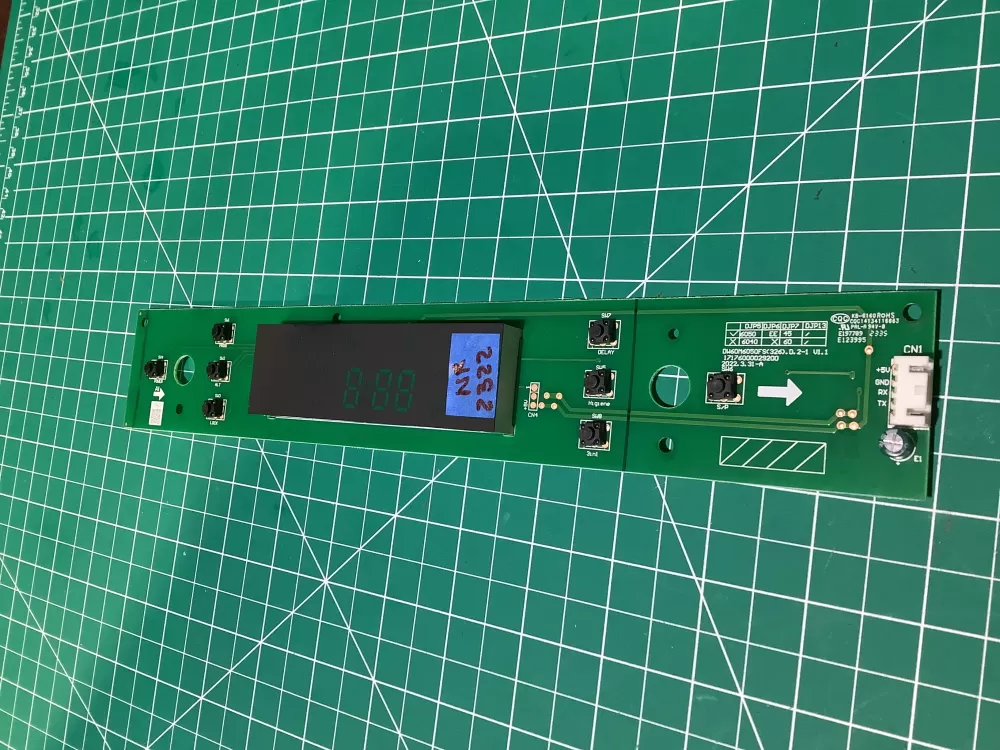 Samsung Display Board Panel PBA Dishwasher DW60M6050FW AZ129451 | NR2322