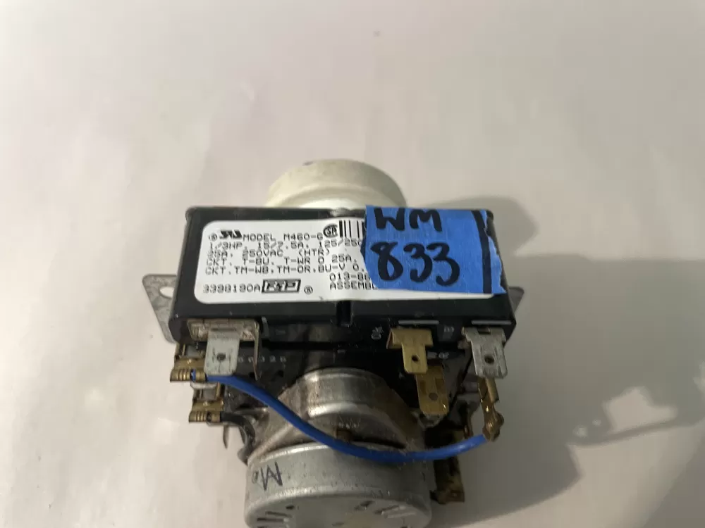 Whirlpool Kenmore Sears 3398190A Dryer Timer AZ104426 | Wm833