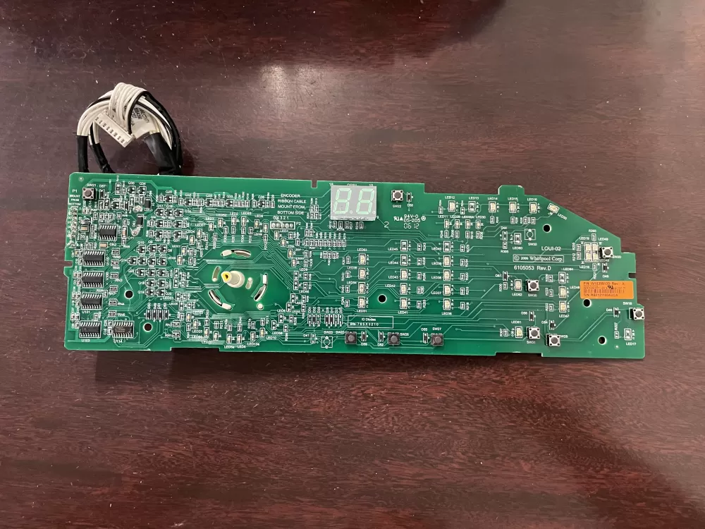 Whirlpool W10399100 W10296457 Washer Control Board