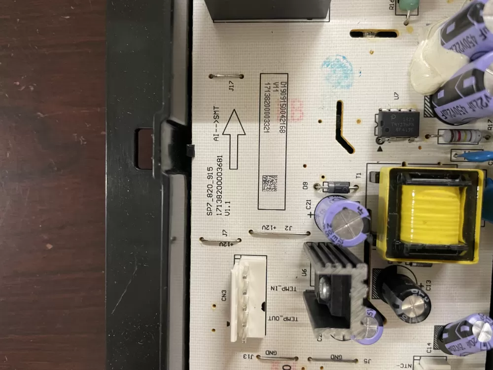 Midea 17138200003321 AP7095914 Dryer Control Board AZ65140 | KMV563